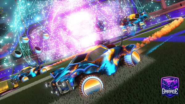 A Rocket League car design from WLF_playZ