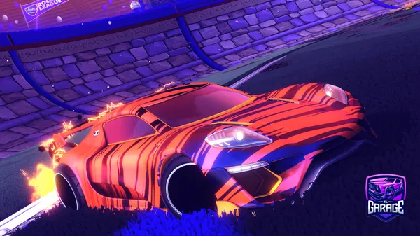 A Rocket League car design from A_JZR