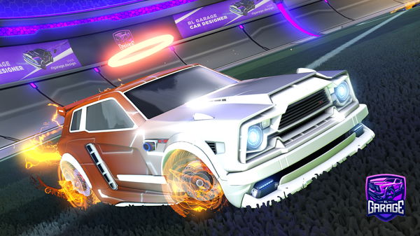 A Rocket League car design from NUMBNUTS1098765