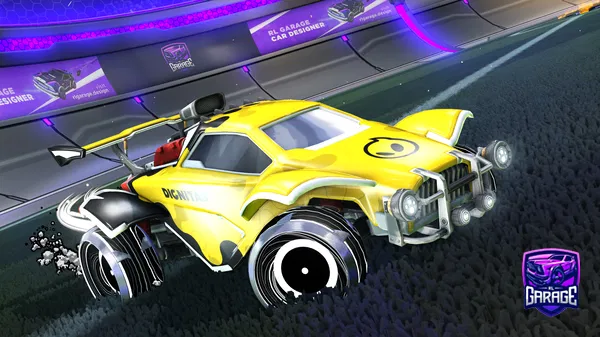 A Rocket League car design from besede