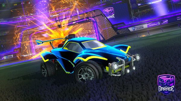 A Rocket League car design from JoeWd29