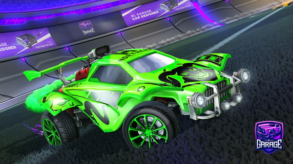 A Rocket League car design from vJoxh