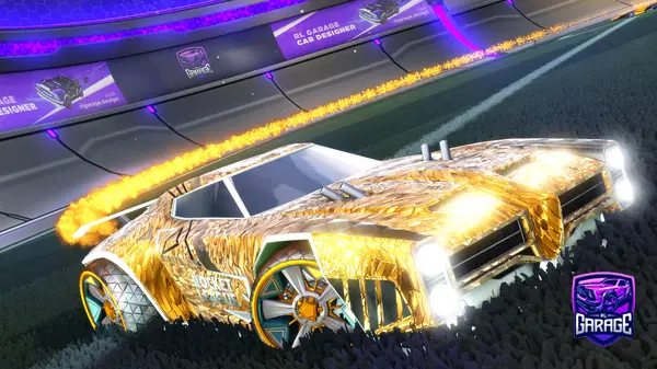 A Rocket League car design from Osos5