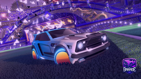 A Rocket League car design from Evrgame444