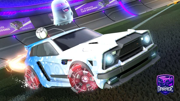 A Rocket League car design from FlatMoonGoose504