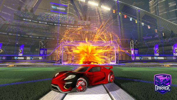 A Rocket League car design from BRAVEBRETT