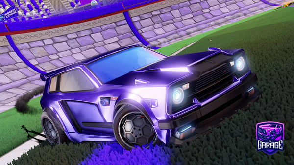 A Rocket League car design from mori321123