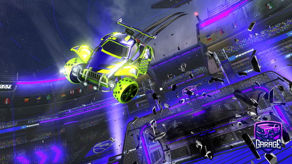 A Rocket League car design from Seismicbutton55