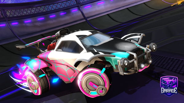 A Rocket League car design from CrspyChkn