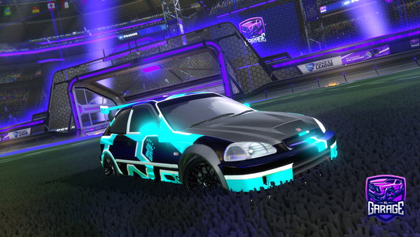 A Rocket League car design from Soccerage10