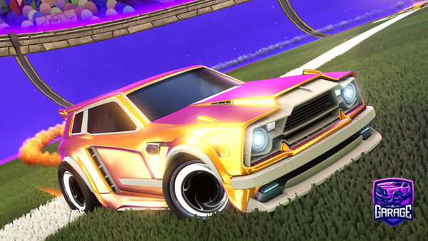 A Rocket League car design from AstreHD
