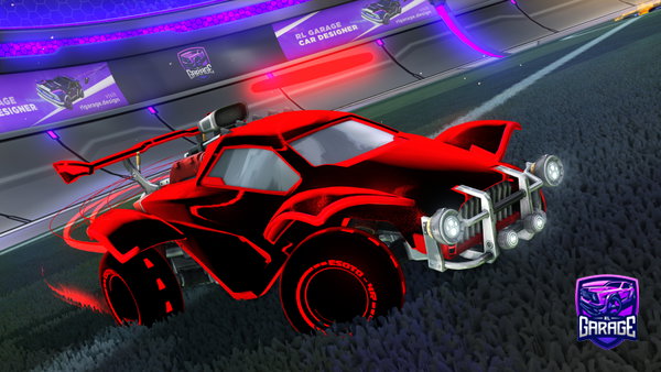 A Rocket League car design from Dat_Boing21