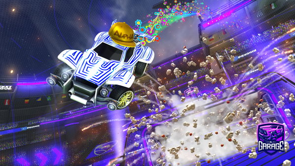 A Rocket League car design from PENNSHOWRS11