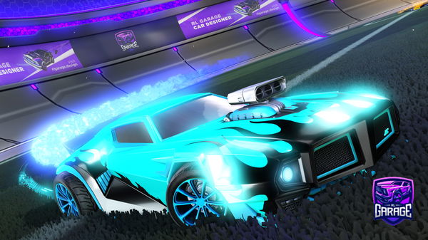 A Rocket League car design from BlackBear71