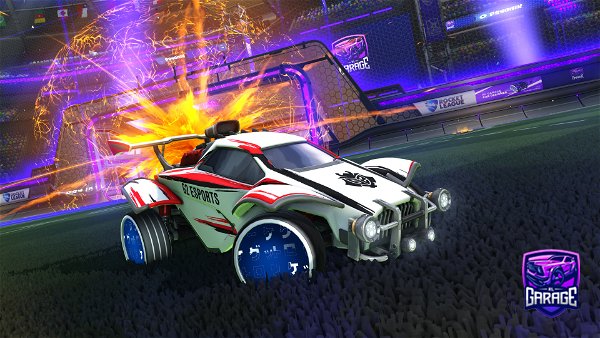 A Rocket League car design from Kyrationx