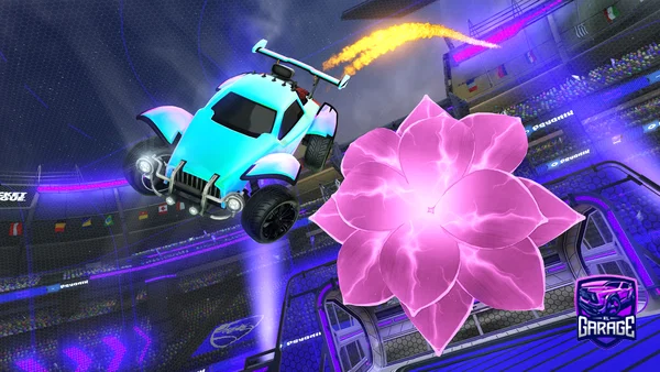 A Rocket League car design from firebolt13