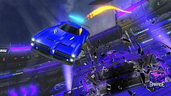 A Rocket League car design from mhdf10