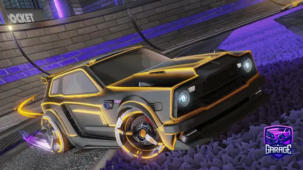 A Rocket League car design from Snic