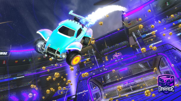 A Rocket League car design from Rebrid