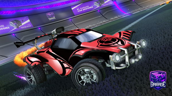 A Rocket League car design from Acre0_