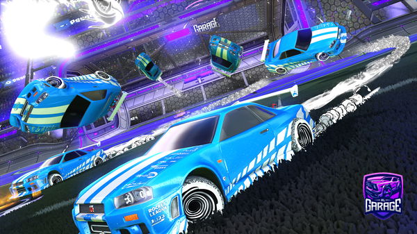 A Rocket League car design from QuickSnipes999
