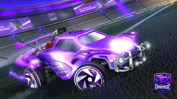 A Rocket League car design from danbow88