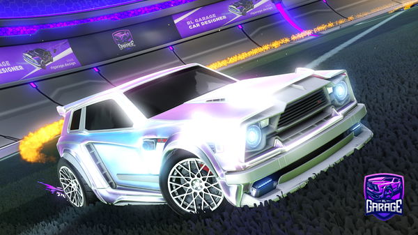 A Rocket League car design from Pinkasaurus