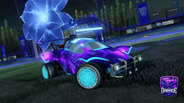 A Rocket League car design from galileo1610