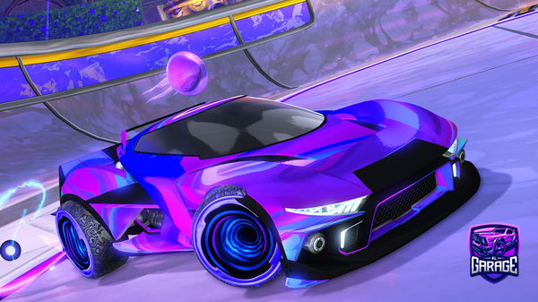 A Rocket League car design from irosario78