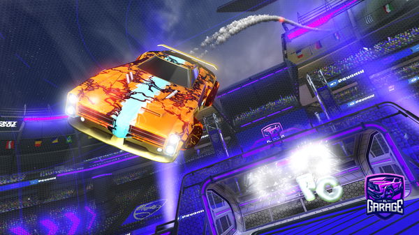 A Rocket League car design from lino-1506bobo