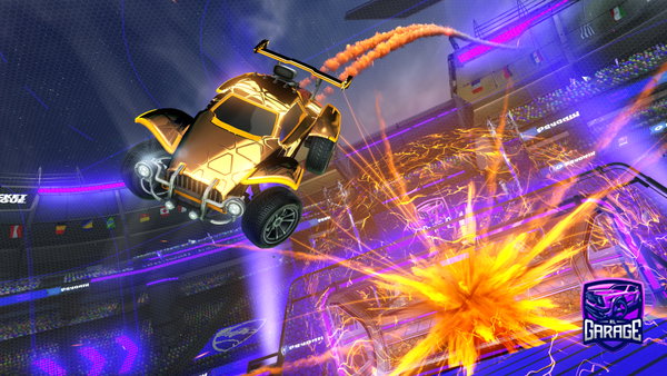 A Rocket League car design from cruzjavier