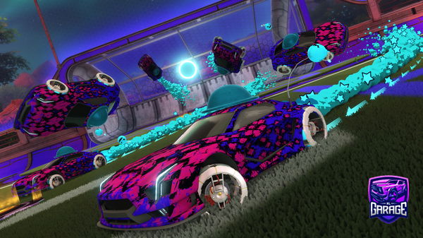 A Rocket League car design from lexa_du47