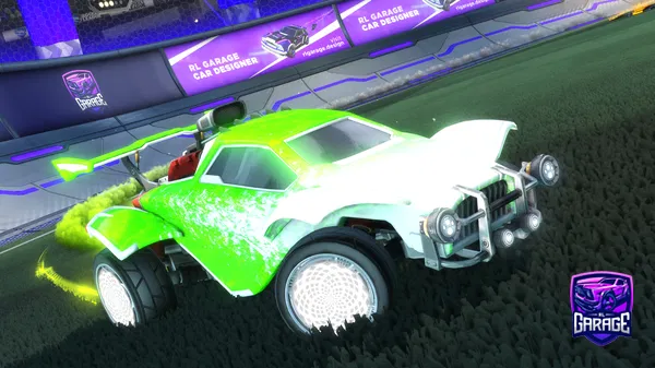 A Rocket League car design from Pulsepeanut