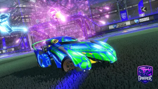 A Rocket League car design from RLGarage