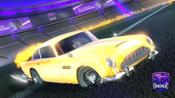 A Rocket League car design from SaphirecY