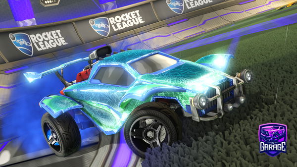 A Rocket League car design from bigbertha69420