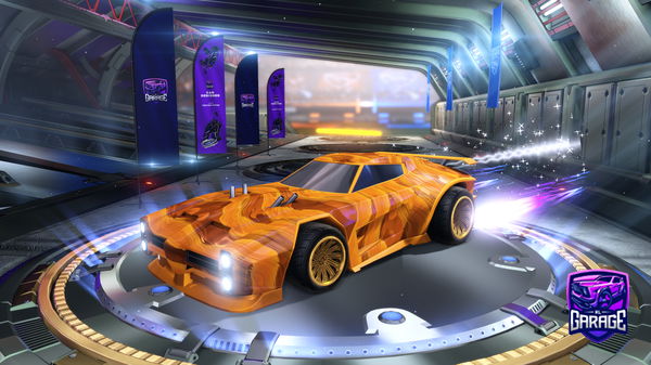 A Rocket League car design from Asad_w2