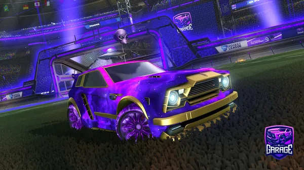 A Rocket League car design from BigTradesNYC