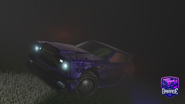 A Rocket League car design from Robindabank