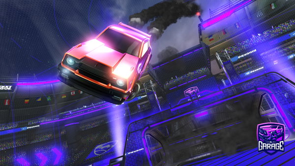 A Rocket League car design from Tm_Racky