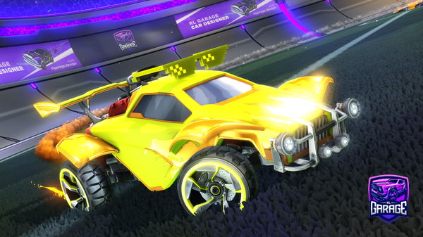 A Rocket League car design from Sparkzy12645