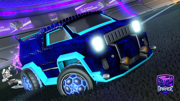 A Rocket League car design from Subreme10