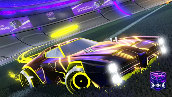A Rocket League car design from ChevyRL