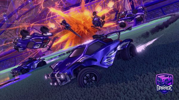A Rocket League car design from ghoul4
