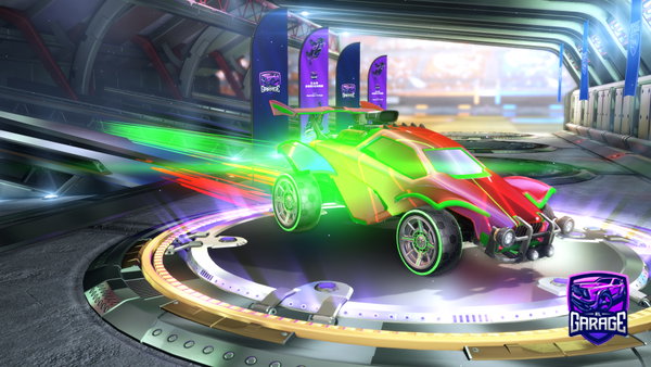 A Rocket League car design from Fan-134