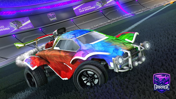 A Rocket League car design from Haematitownez