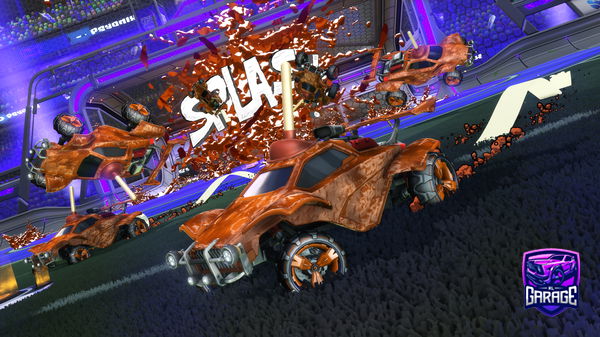 A Rocket League car design from Zo4sh0