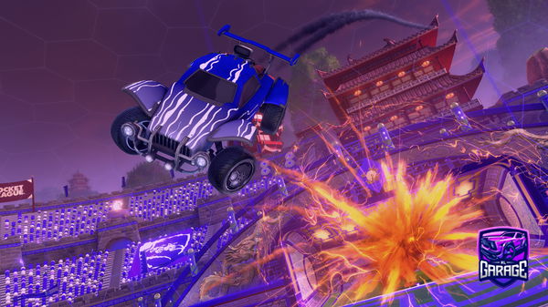 A Rocket League car design from guillemontesroldan