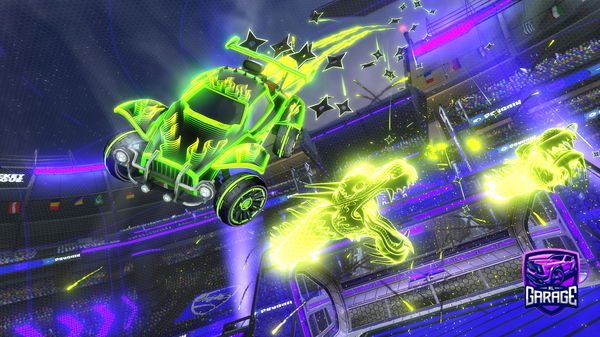 A Rocket League car design from Aston_martinDB5