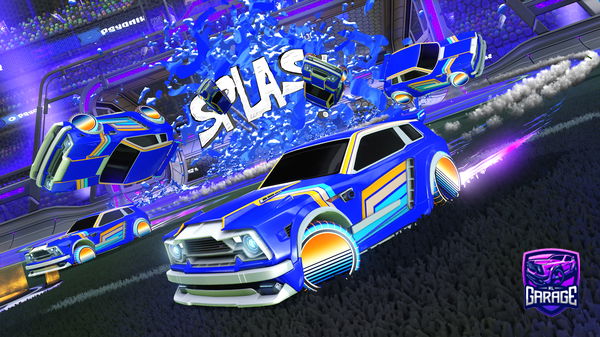 A Rocket League car design from longboi30